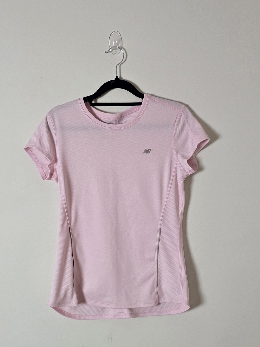New Balance Women’s Pink Short-Sleeve Performance Tee